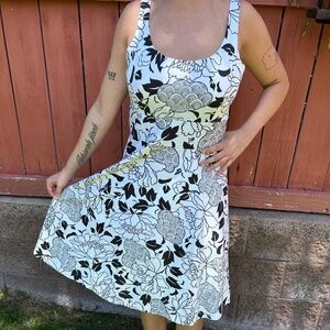 Cocktail floral dress